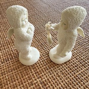 **BOGO! (see below) Dept 56 Snowbabies, “I Found Your Mittens!,” 2 figurines